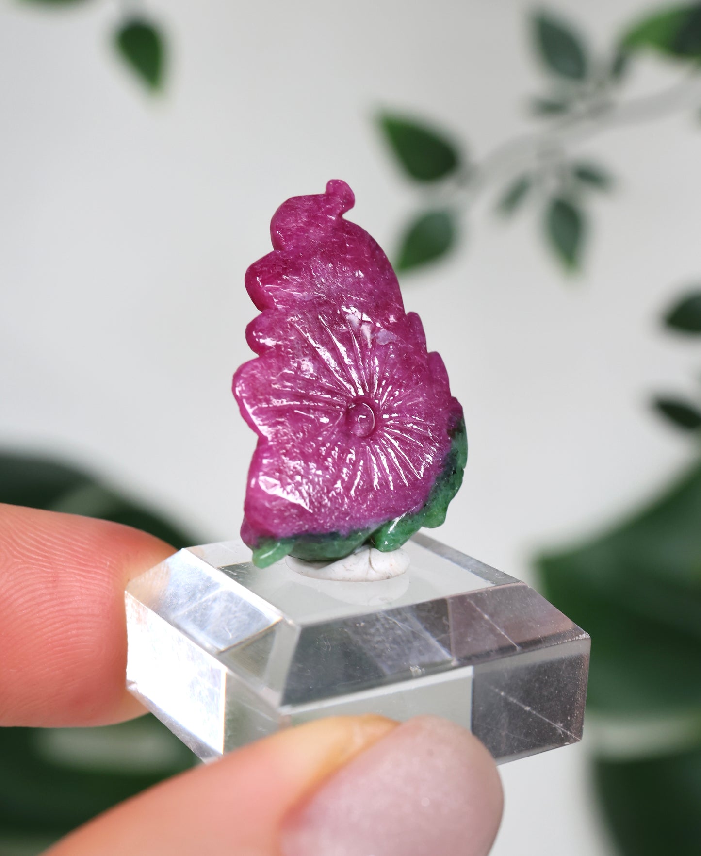 Ruby x Zoisite Flower No.149RZ