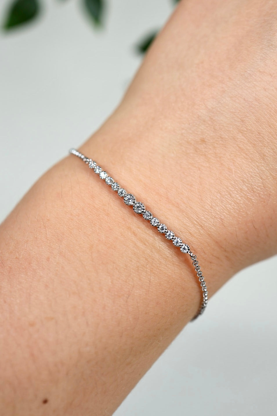 Cira Moissanite Bracelet