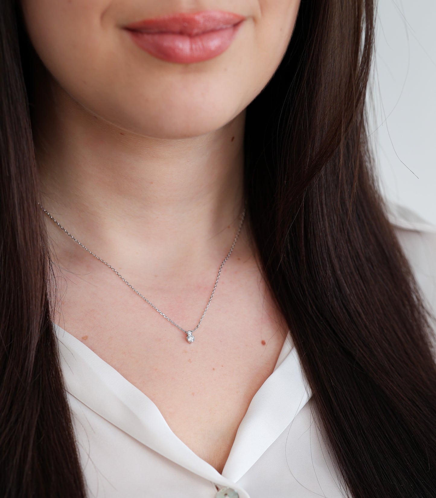 Lume Moissanite Necklace