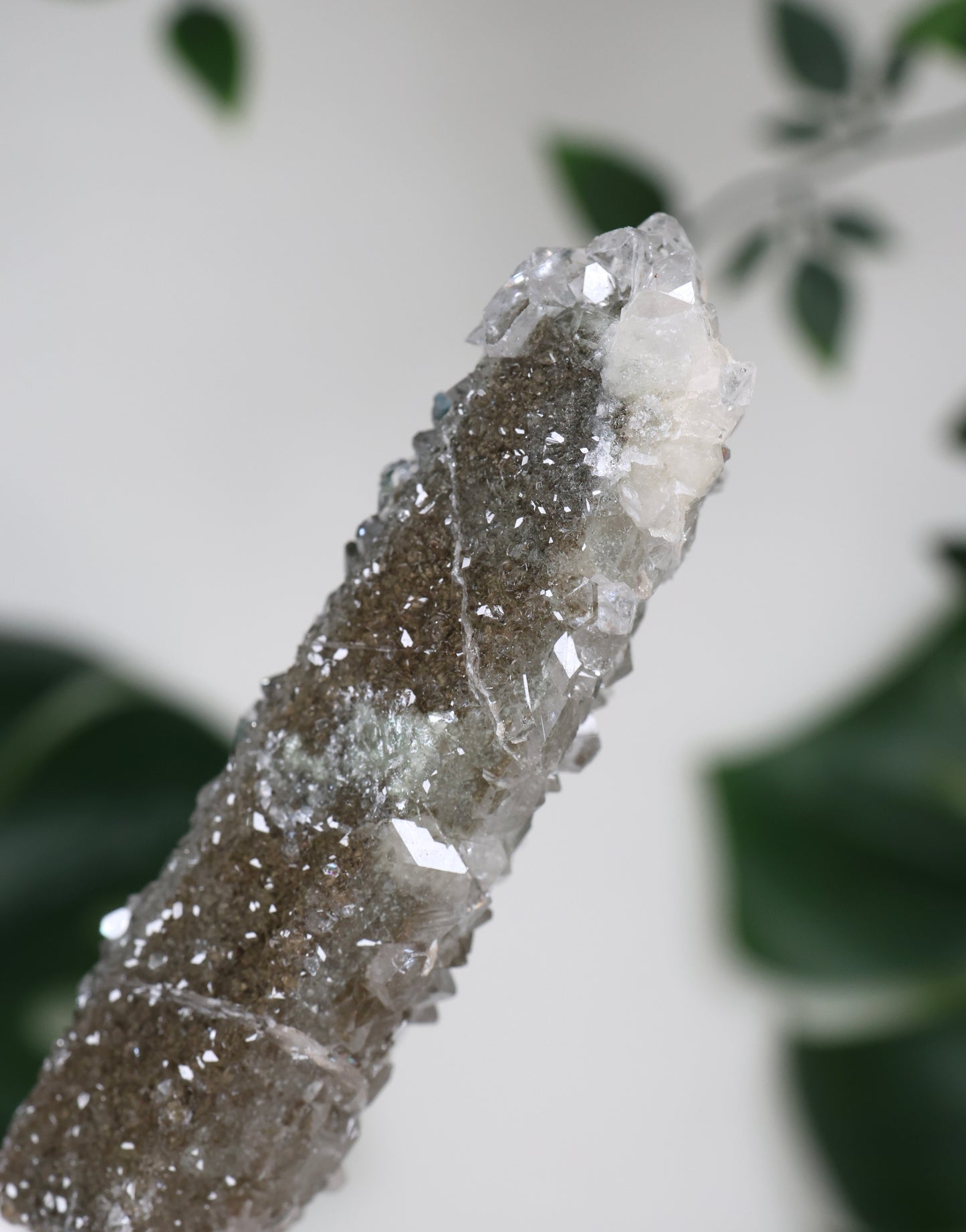 Apophyllite x Quartz x Chlorite No.110QA