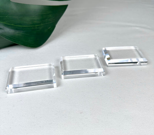 Acryl Platte für Specimen L 6x4 cm