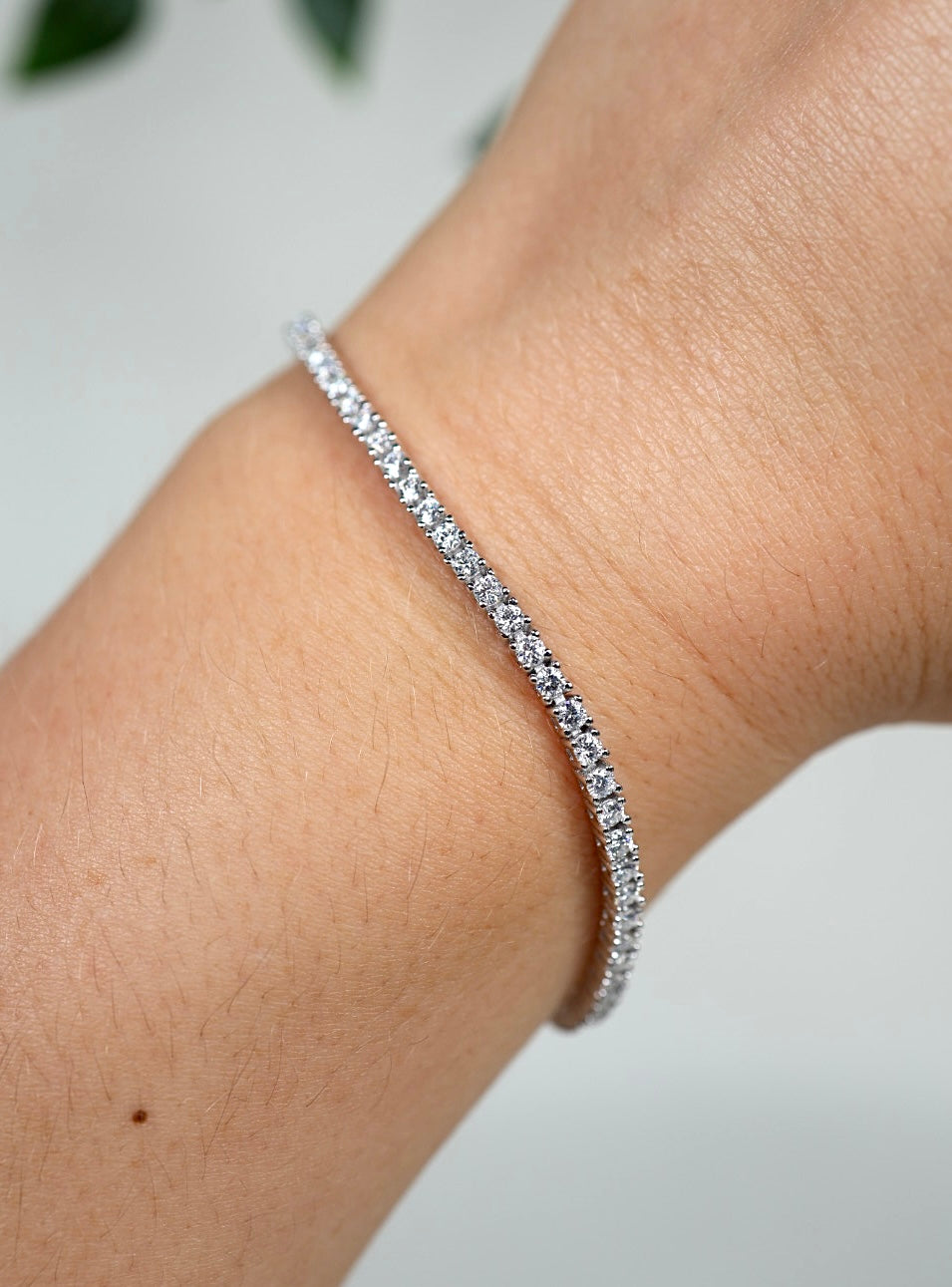 Lumira Moissanite Bracelet 2mm