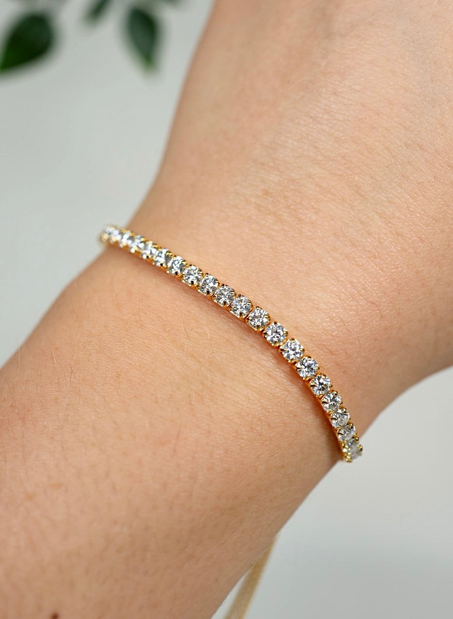 Nova Moissanite Bracelet 3mm