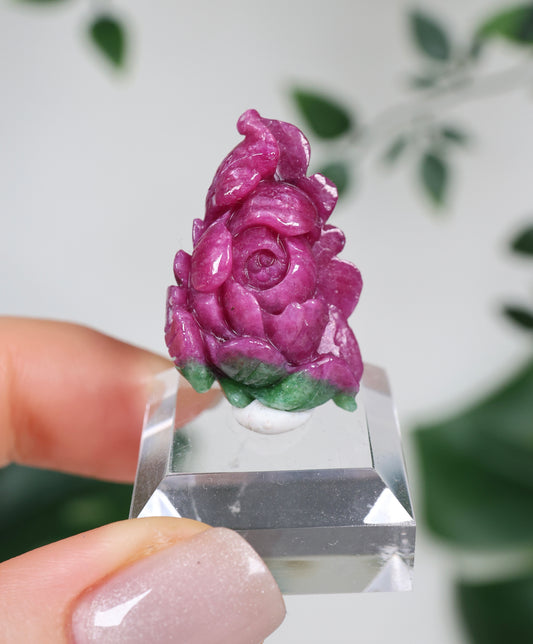 Ruby x Zoisite Flower No.149RZ