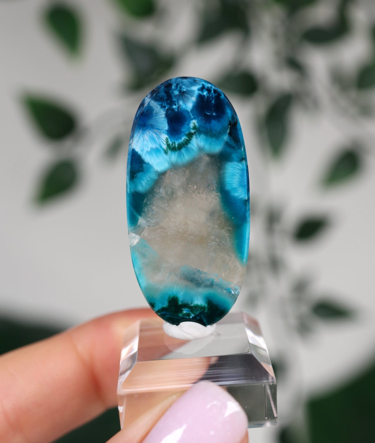 Shattuckit x Dioptas x Calcit Oldstock Cabochon Nr.270SC