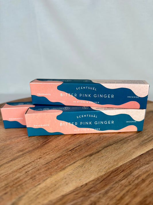 Incense sticks Scentsual Bitter Pink Ginger