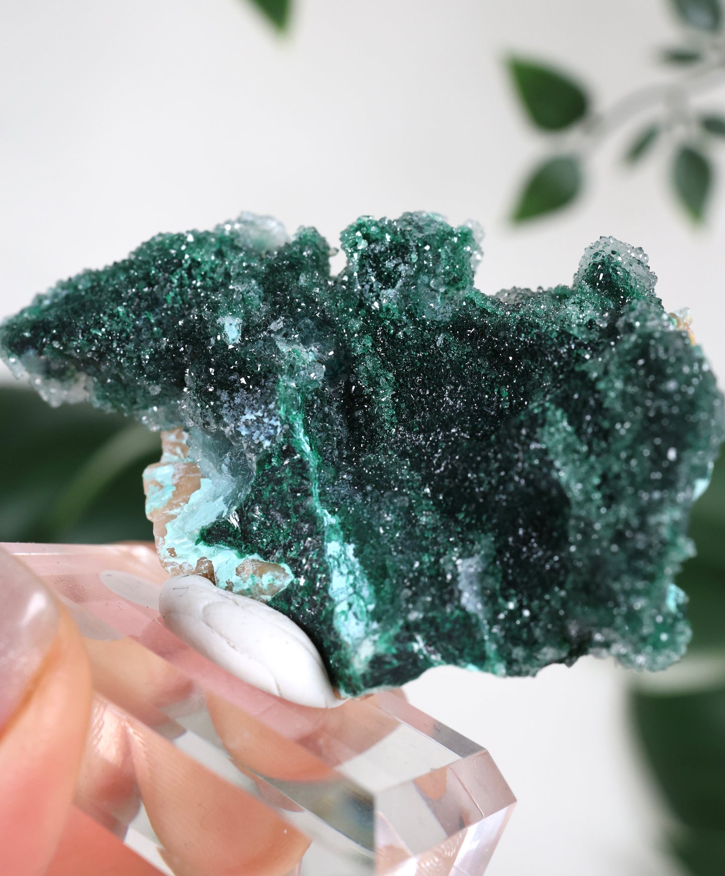 Malachite x Chrysocolla x Quartz No. 114MQ