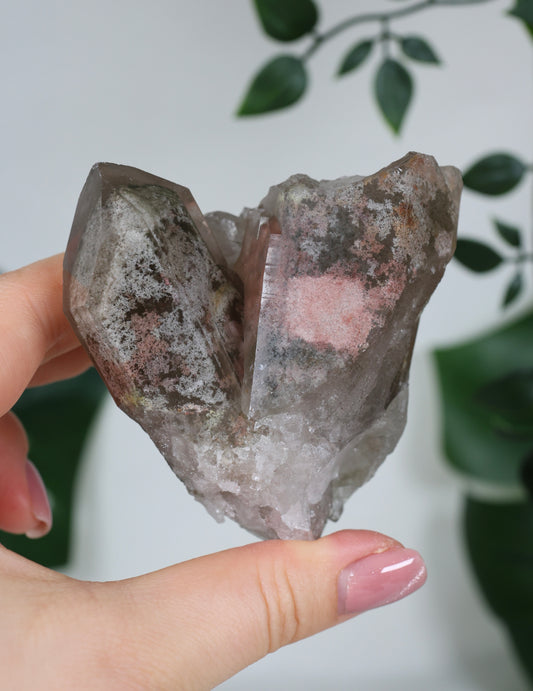 Garden Quartz x Rutile Cluster No.116GR