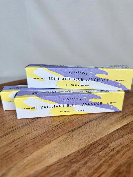 Incense sticks Scentsual Brilliant Blue Lavender