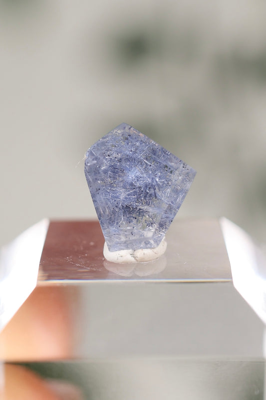 Dumortierit in Quarz Cabochon Nr.50DR