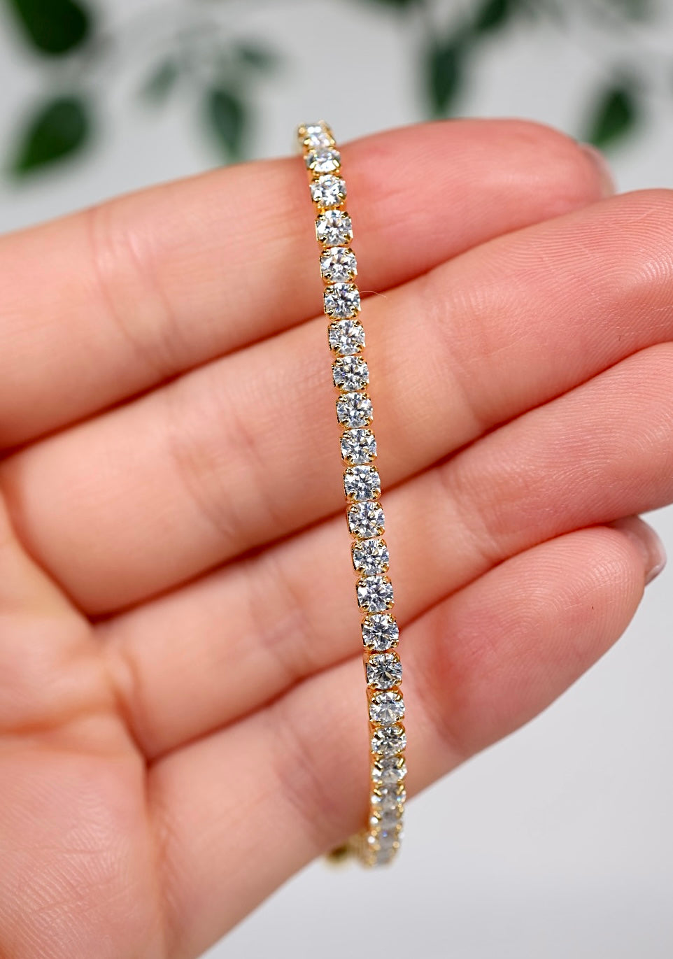 Nova Moissanite Bracelet 3mm