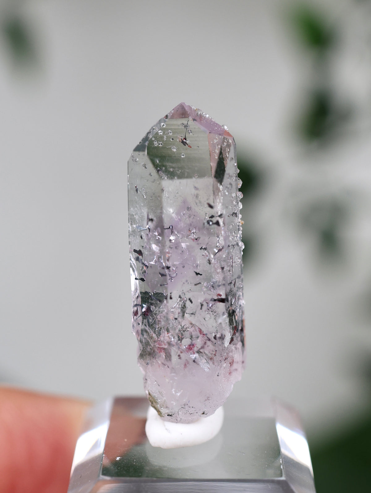 Goboboseb Quarz x Amethyst x Hämatit x Analcim Nr.138GQ