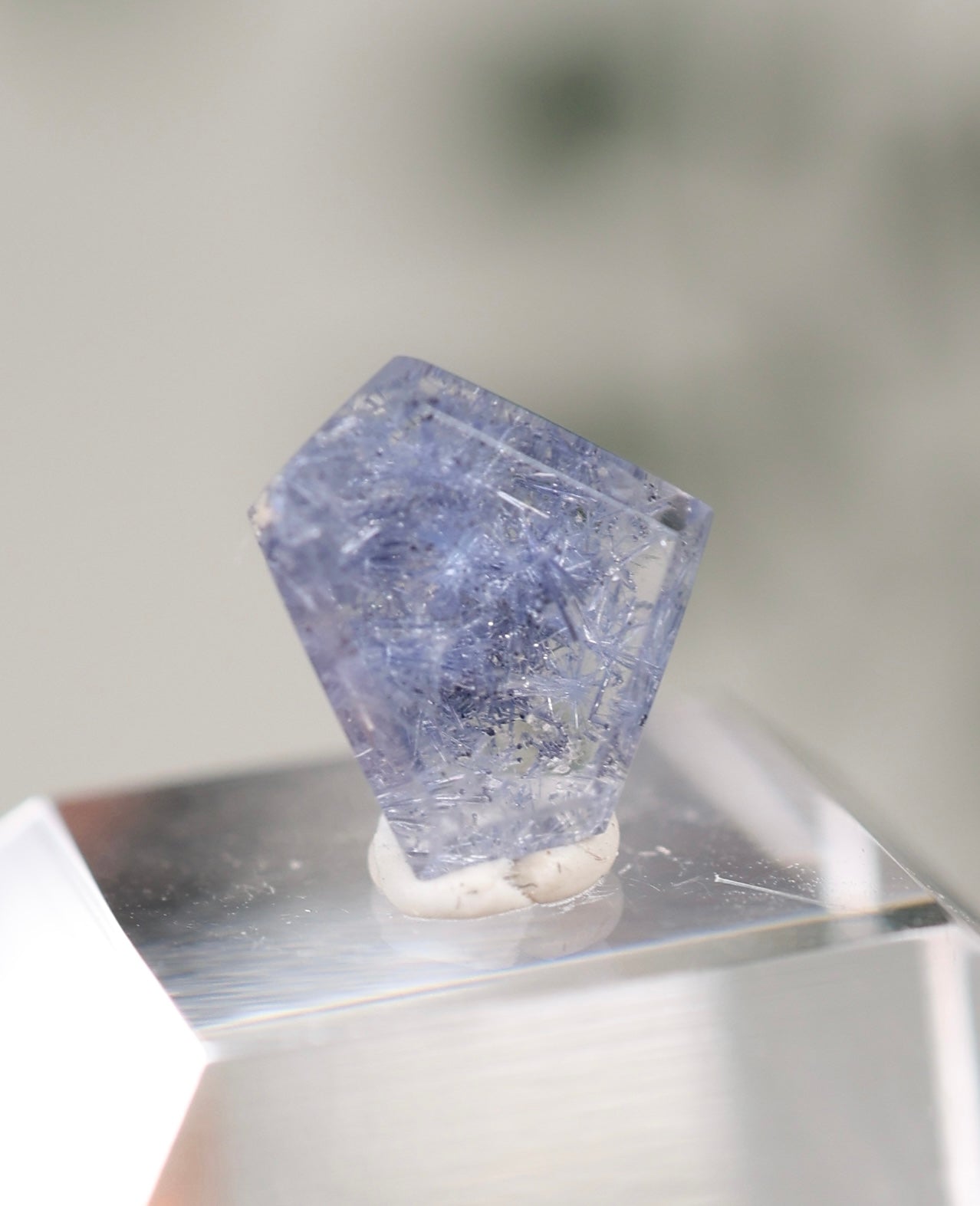 Dumortierit in Quarz Cabochon Nr.50DR
