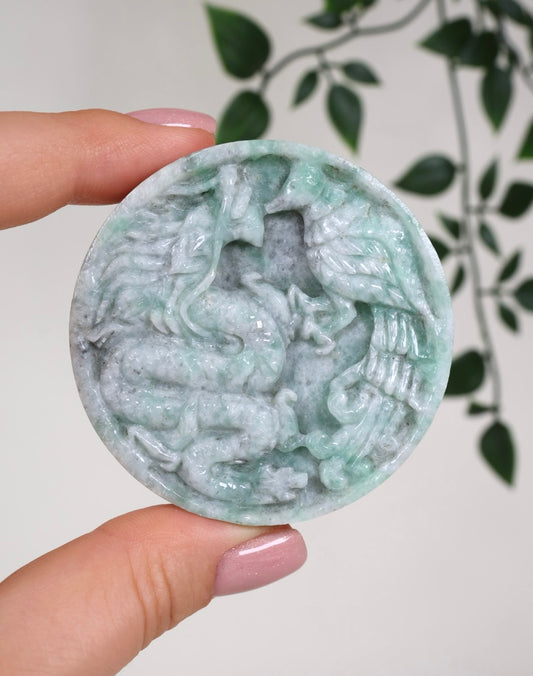 Natural Jade Carving No.215JC