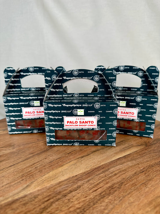 Palo Santo incense cones pack