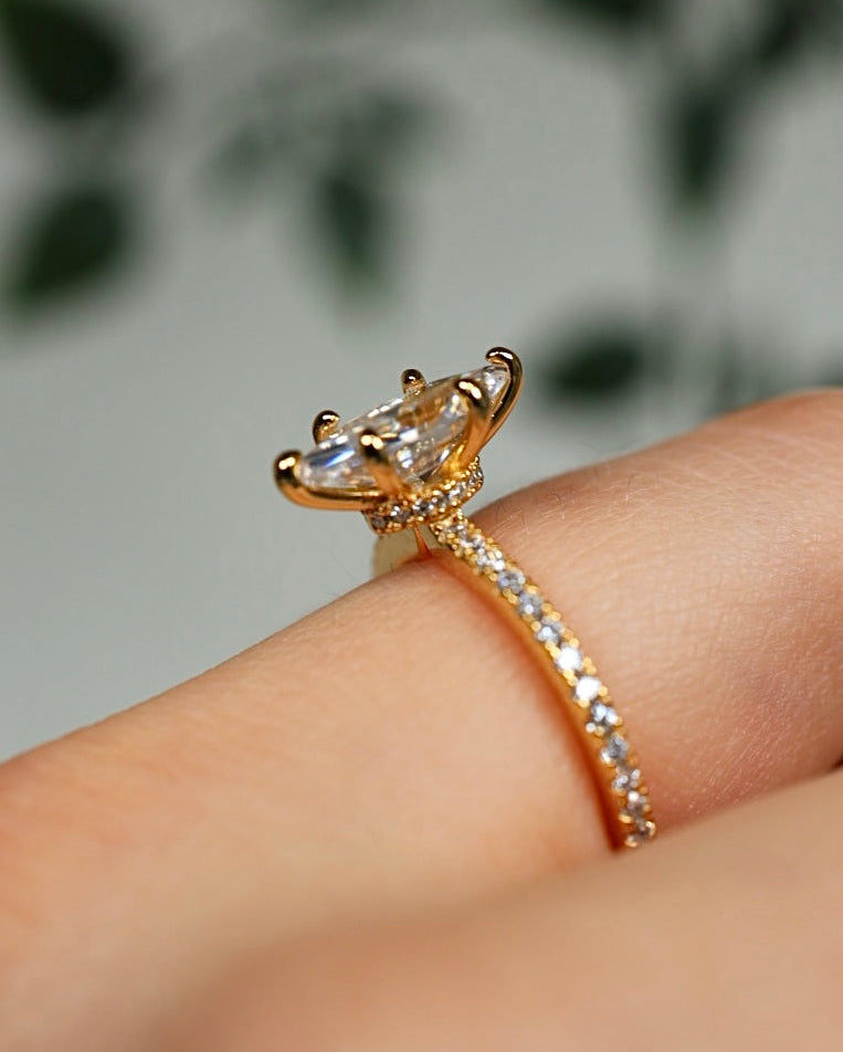 Faylen Moissanit Ring