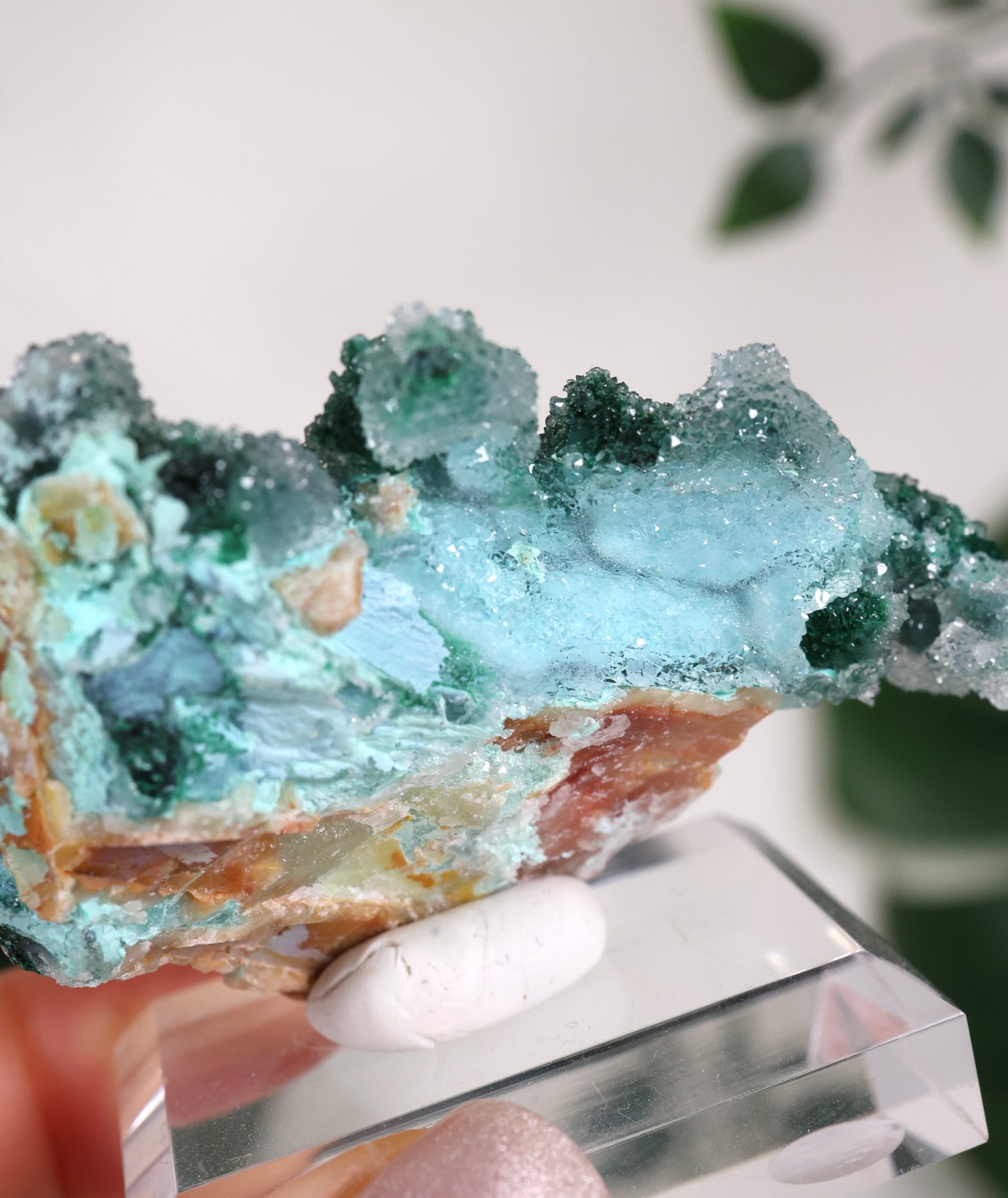 Malachite x Chrysocolla x Quartz No. 114MQ