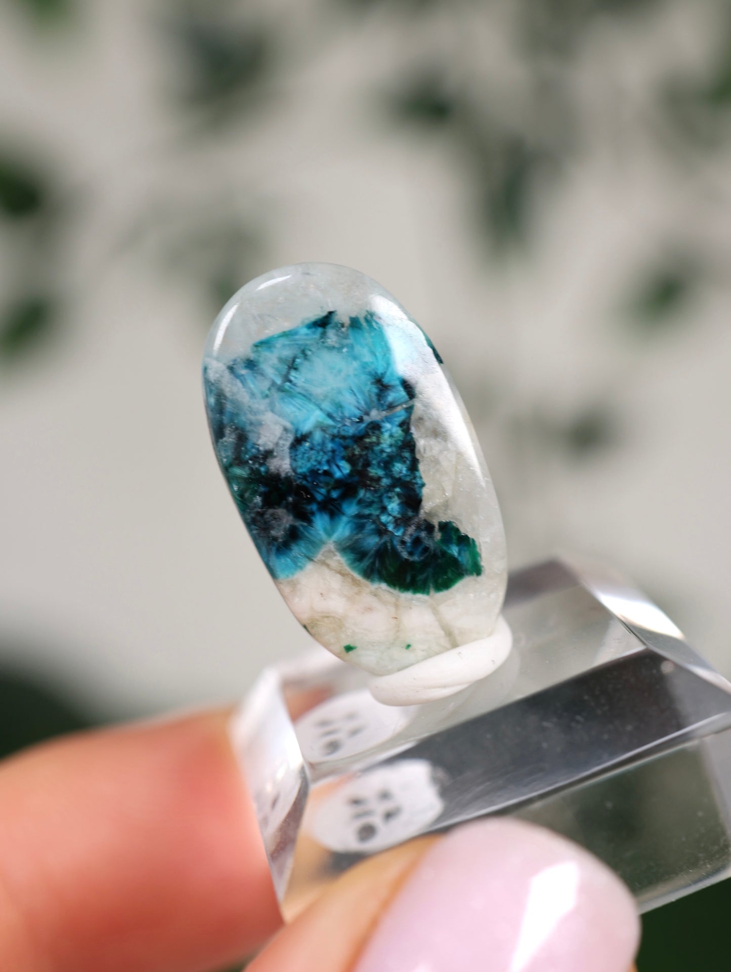 Shattuckit x Dioptas x Calcit Oldstock Cabochon Nr.89SC