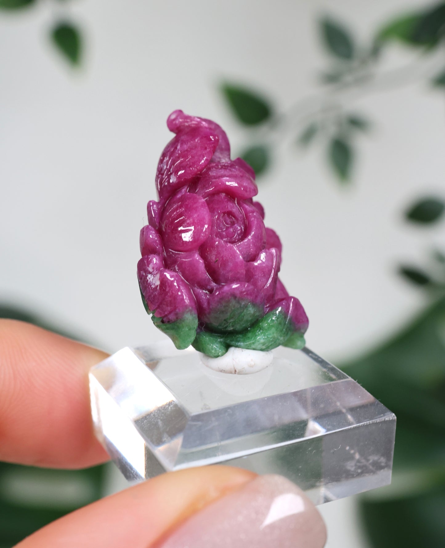 Ruby x Zoisite Flower No.149RZ