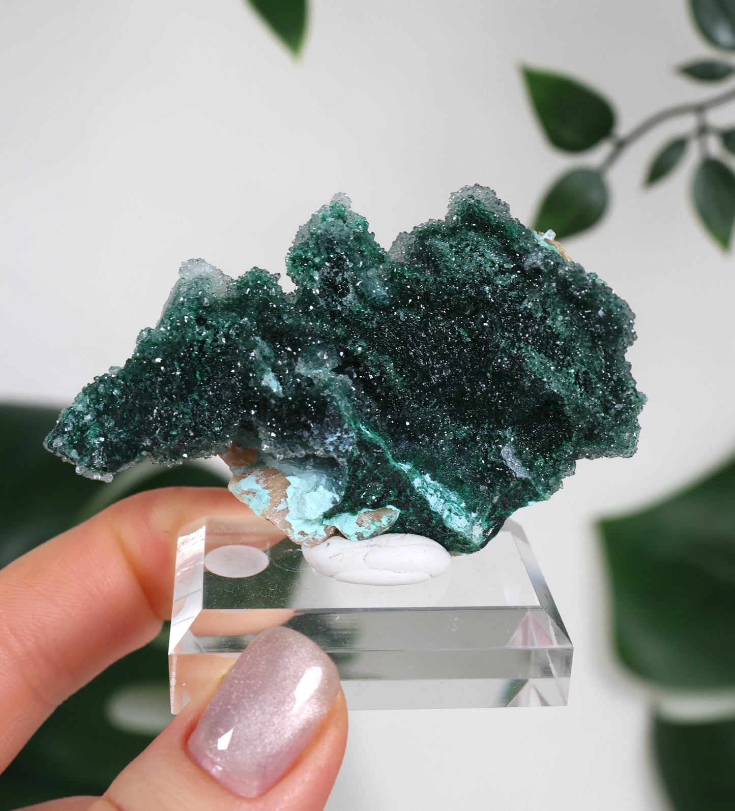 Malachite x Chrysocolla x Quartz No. 114MQ