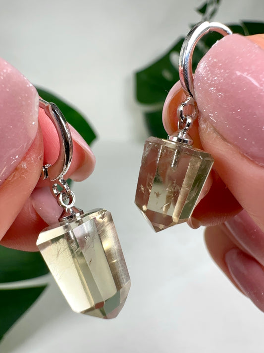 Citrine earrings no. 58C1