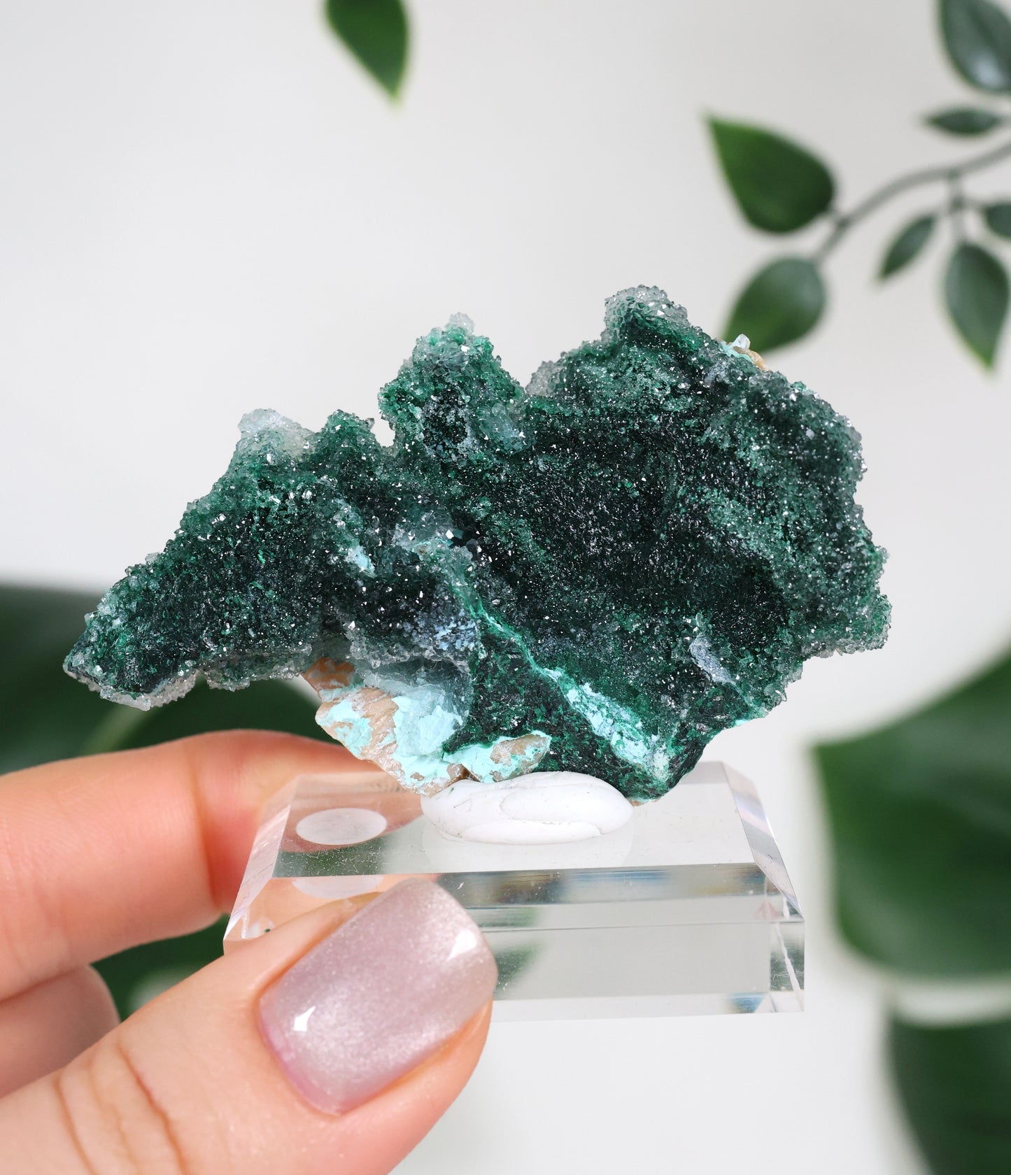 Malachite x Chrysocolla x Quartz No. 114MQ