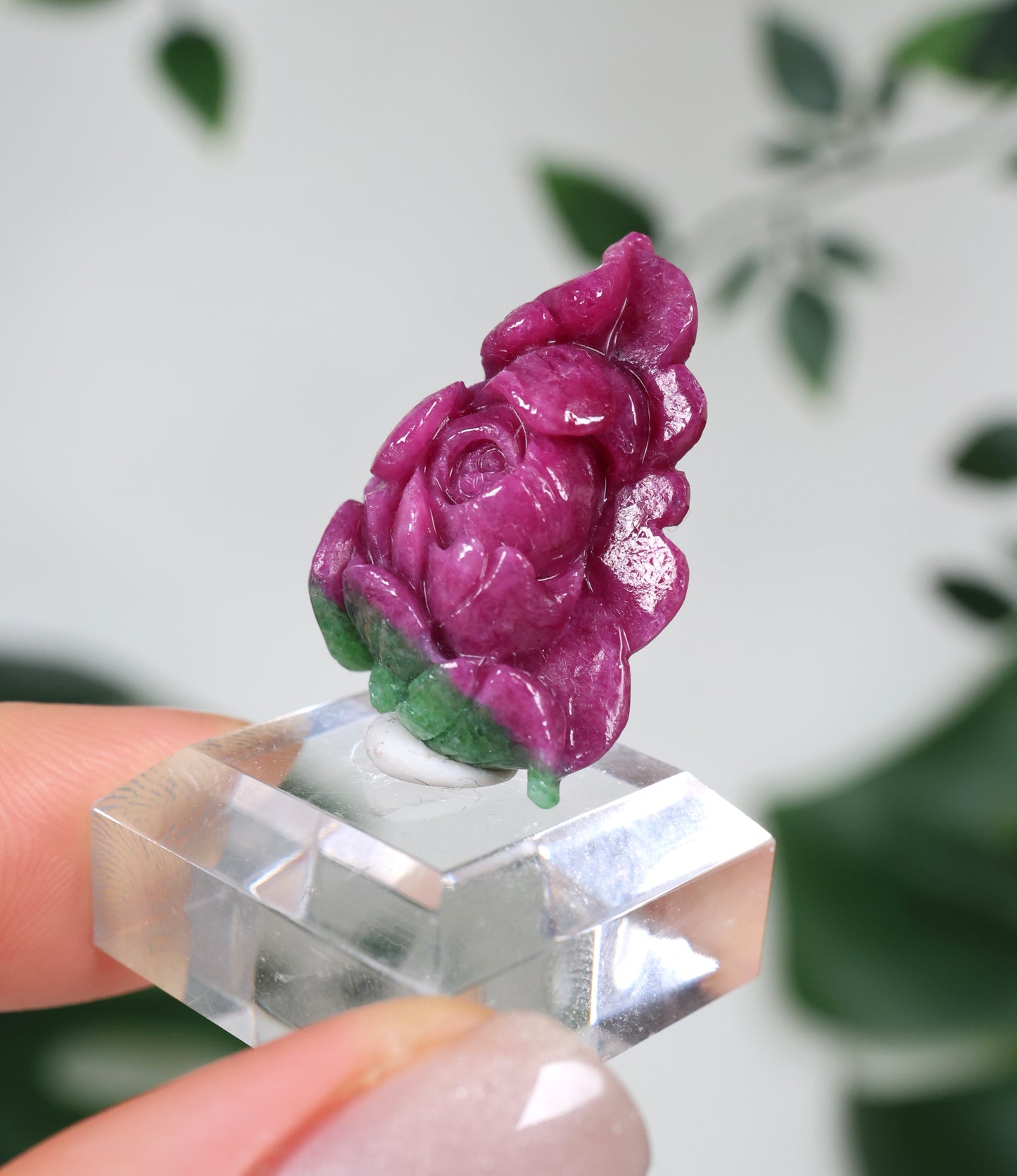 Ruby x Zoisite Flower No.149RZ