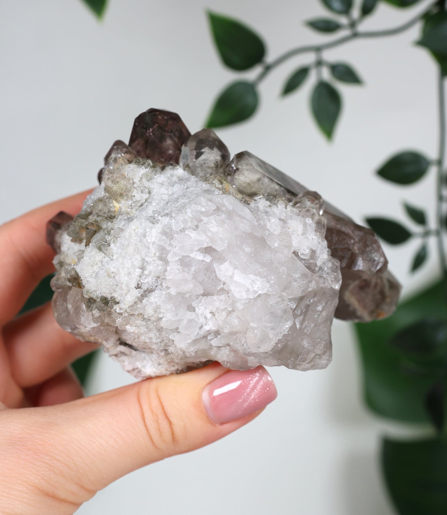 Garden Quartz x Rutile Cluster No. 178GR
