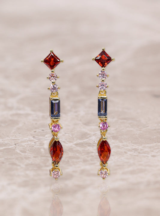 Pendientes Ruby Sky