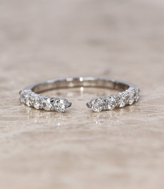 Caeli Moissanit Ring Silber
