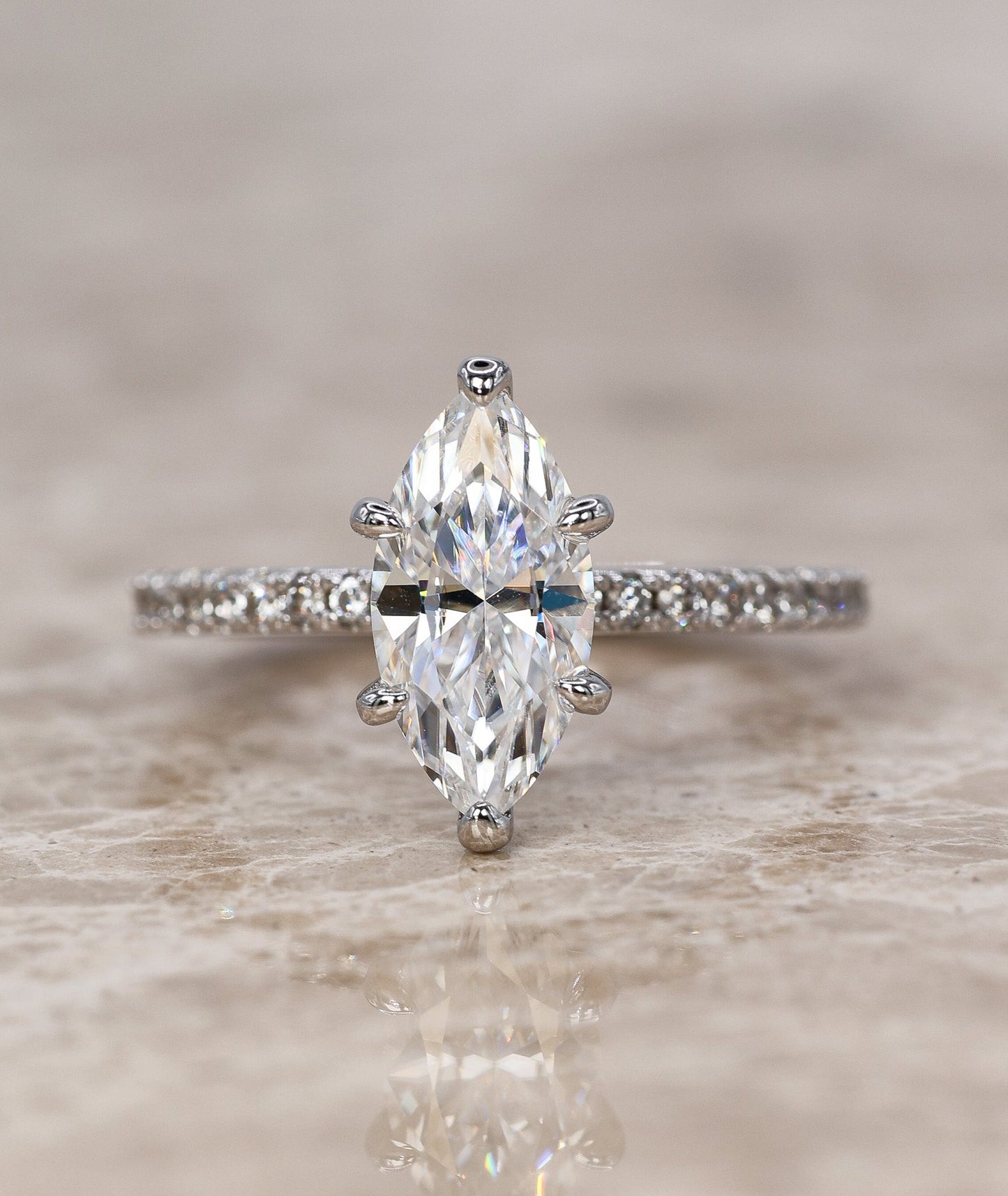 Faylen Moissanit Ring