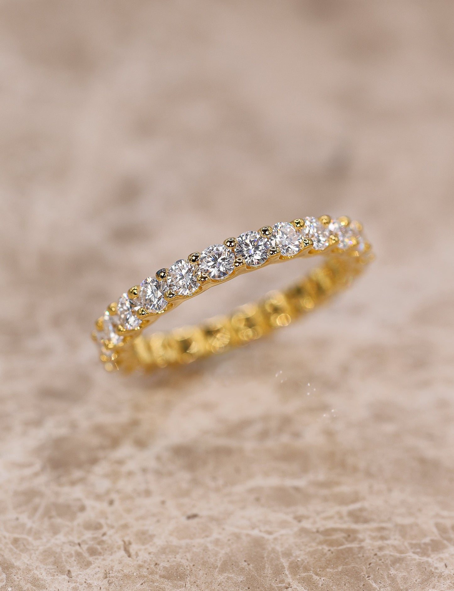 Elaris Moissanite Ring