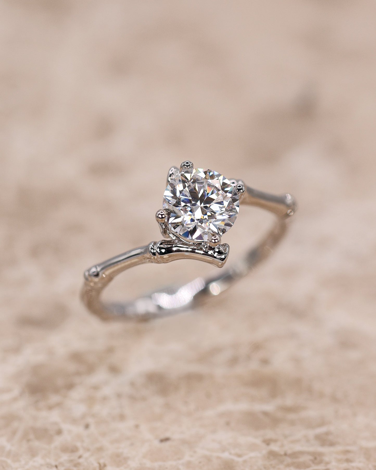 Solira Moissanite Ring