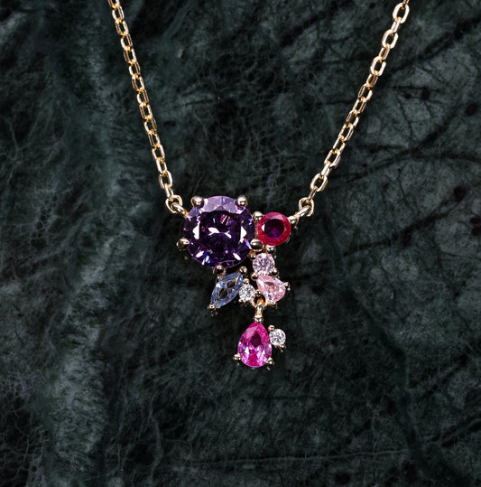Collar Medianoche Rosa
