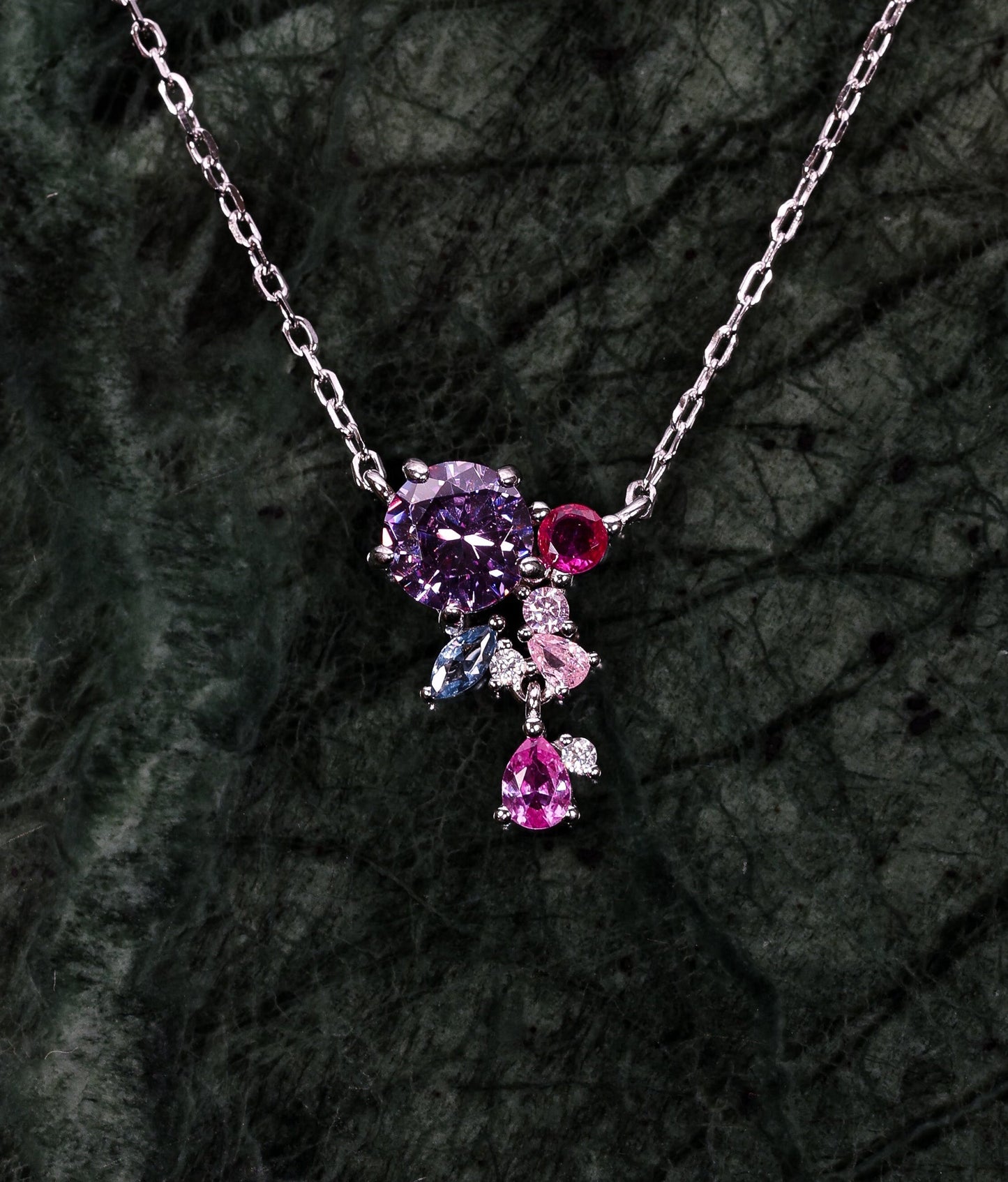 Collar Medianoche Rosa