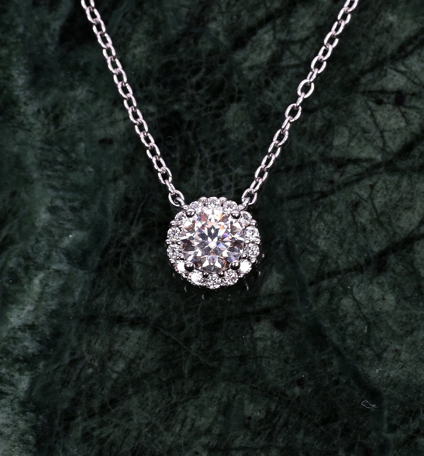 Selene Moissanite Necklace S