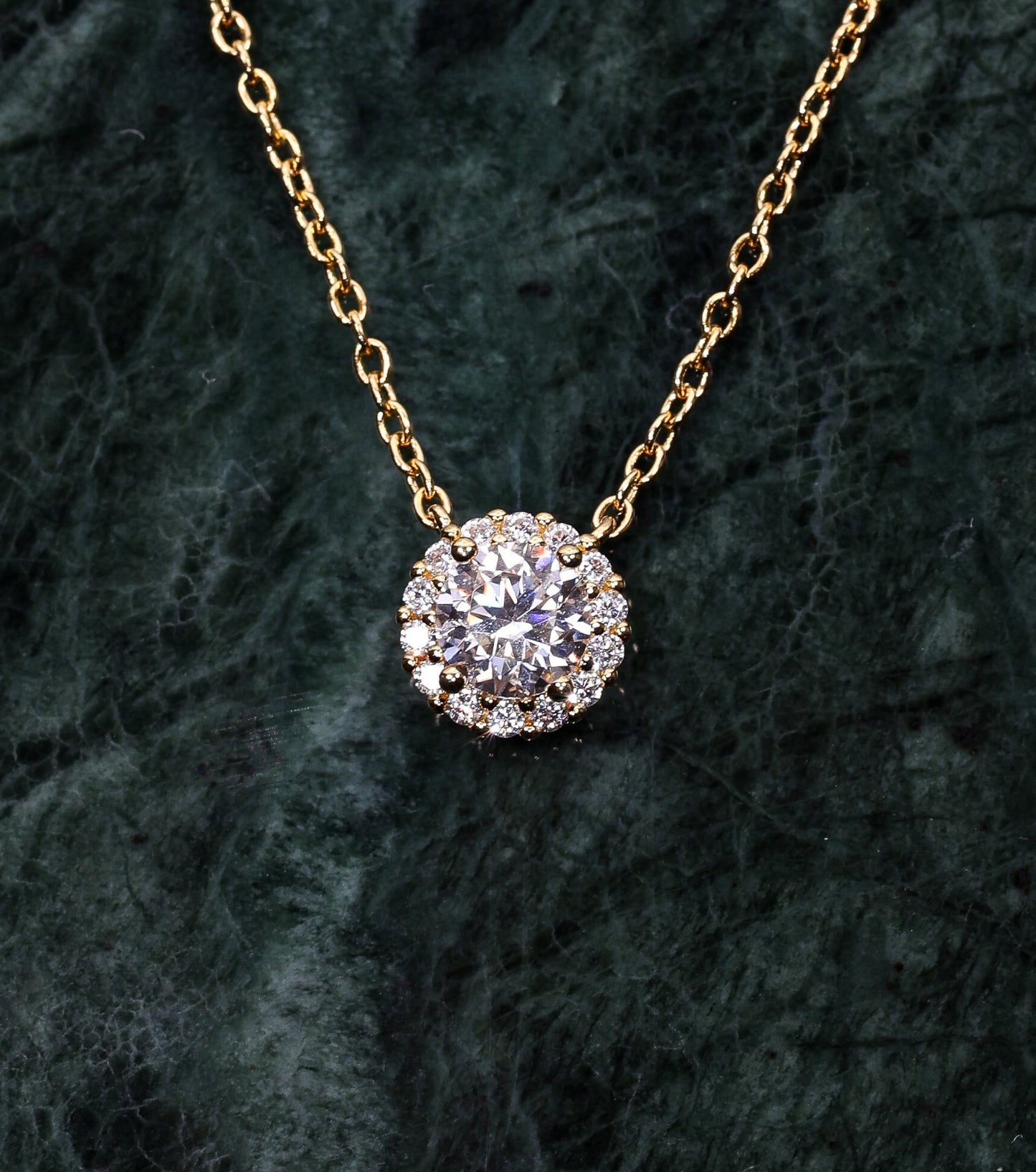 Selene Moissanite Necklace S