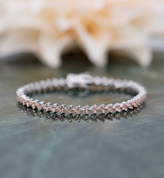 Pulsera Roselle de plata