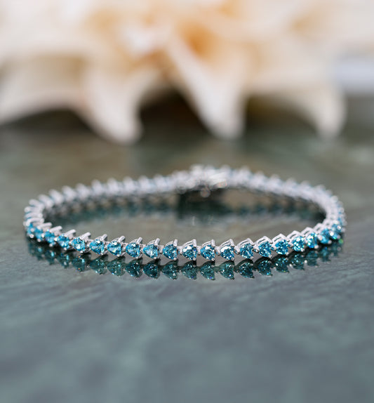 Pulsera Azuria Plata