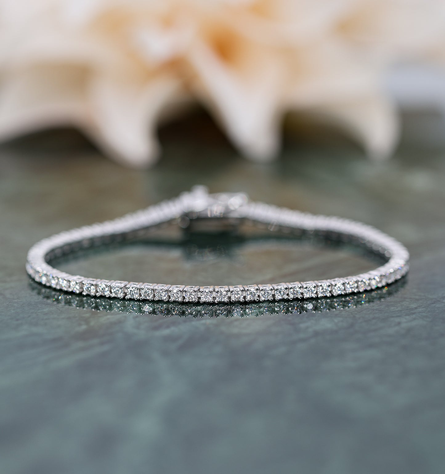 Lumira Moissanite Bracelet 2mm