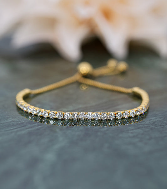 Nova Moissanite Bracelet 3mm