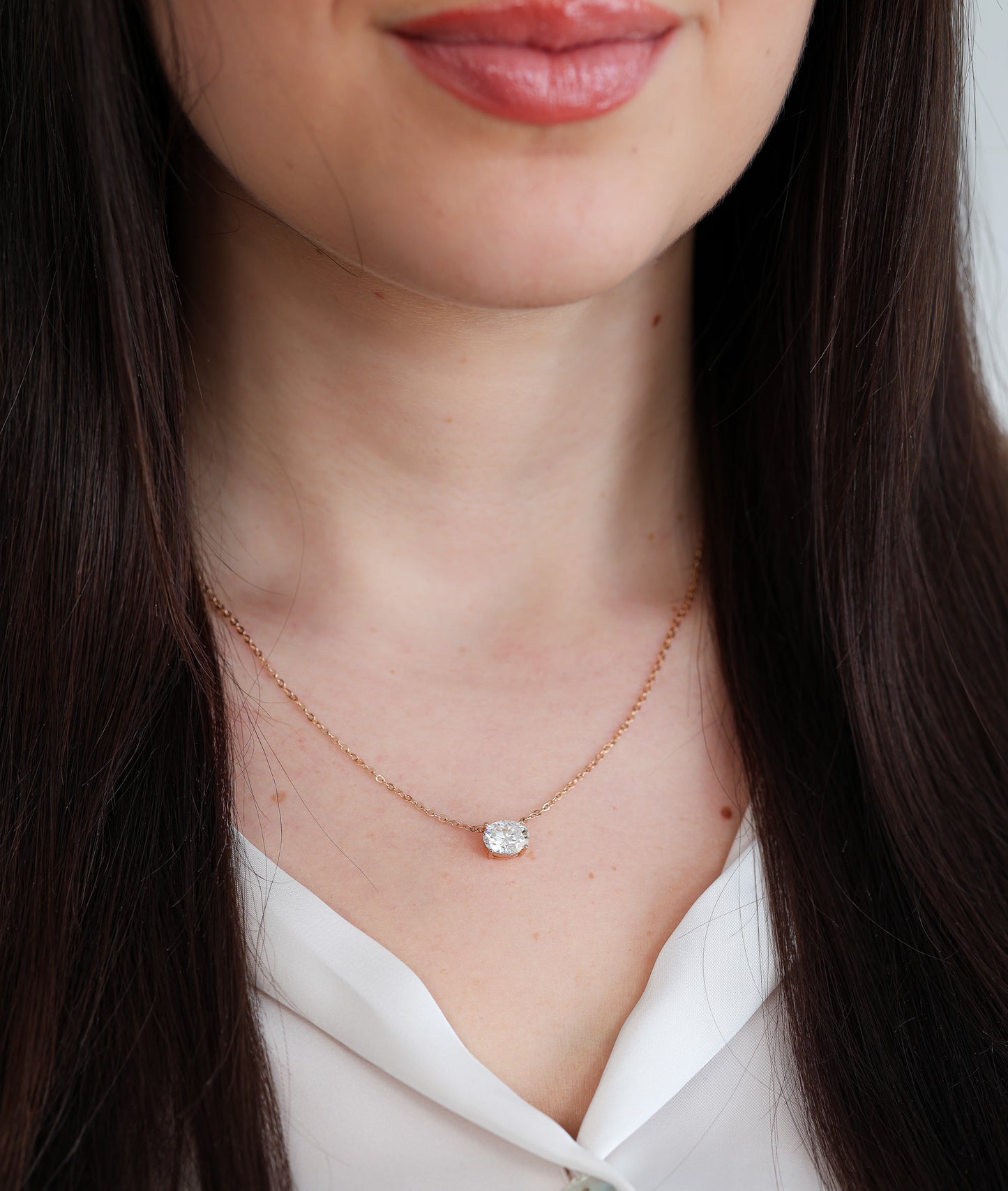 Elara Moissanite Necklace