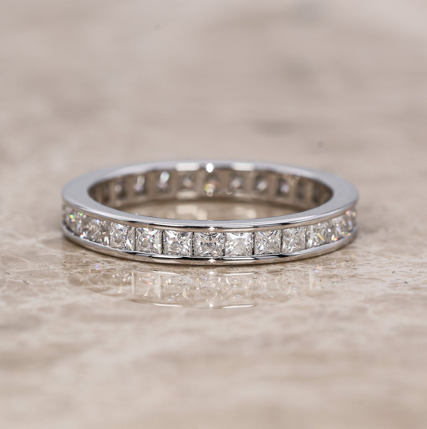 Nalya Moissanite Ring