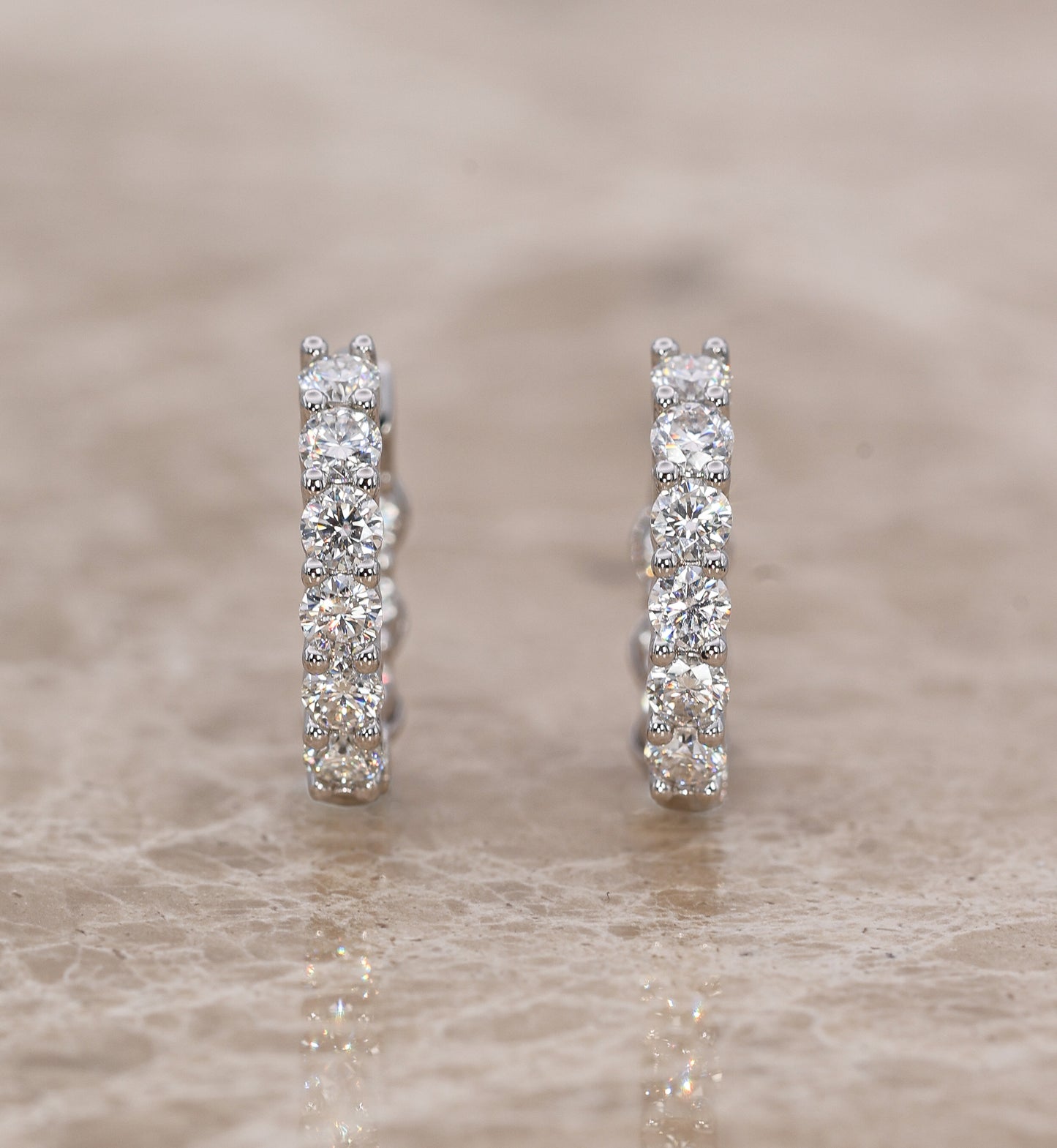 Amaris Moissanite Earrings