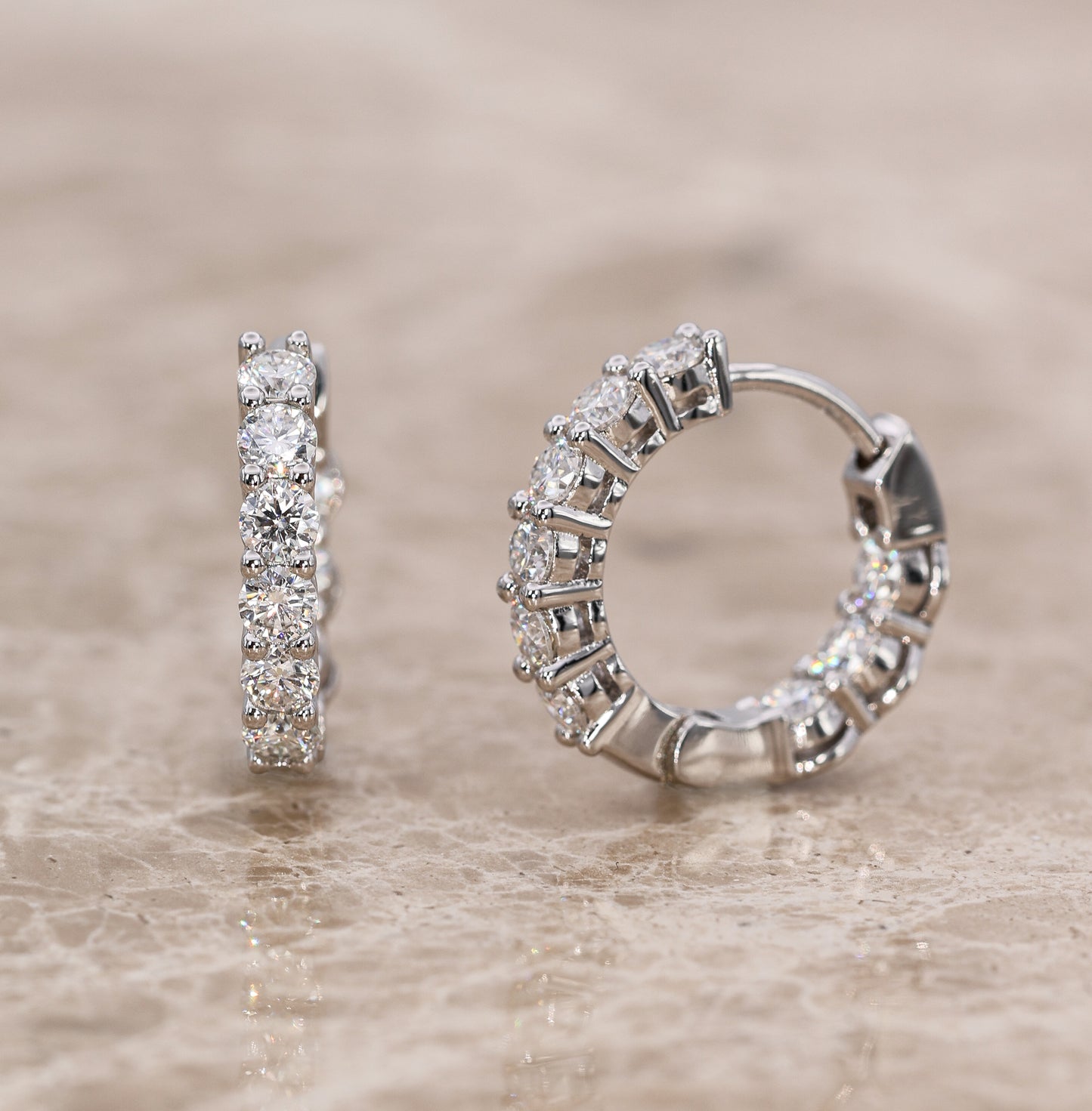 Amaris Moissanite Earrings
