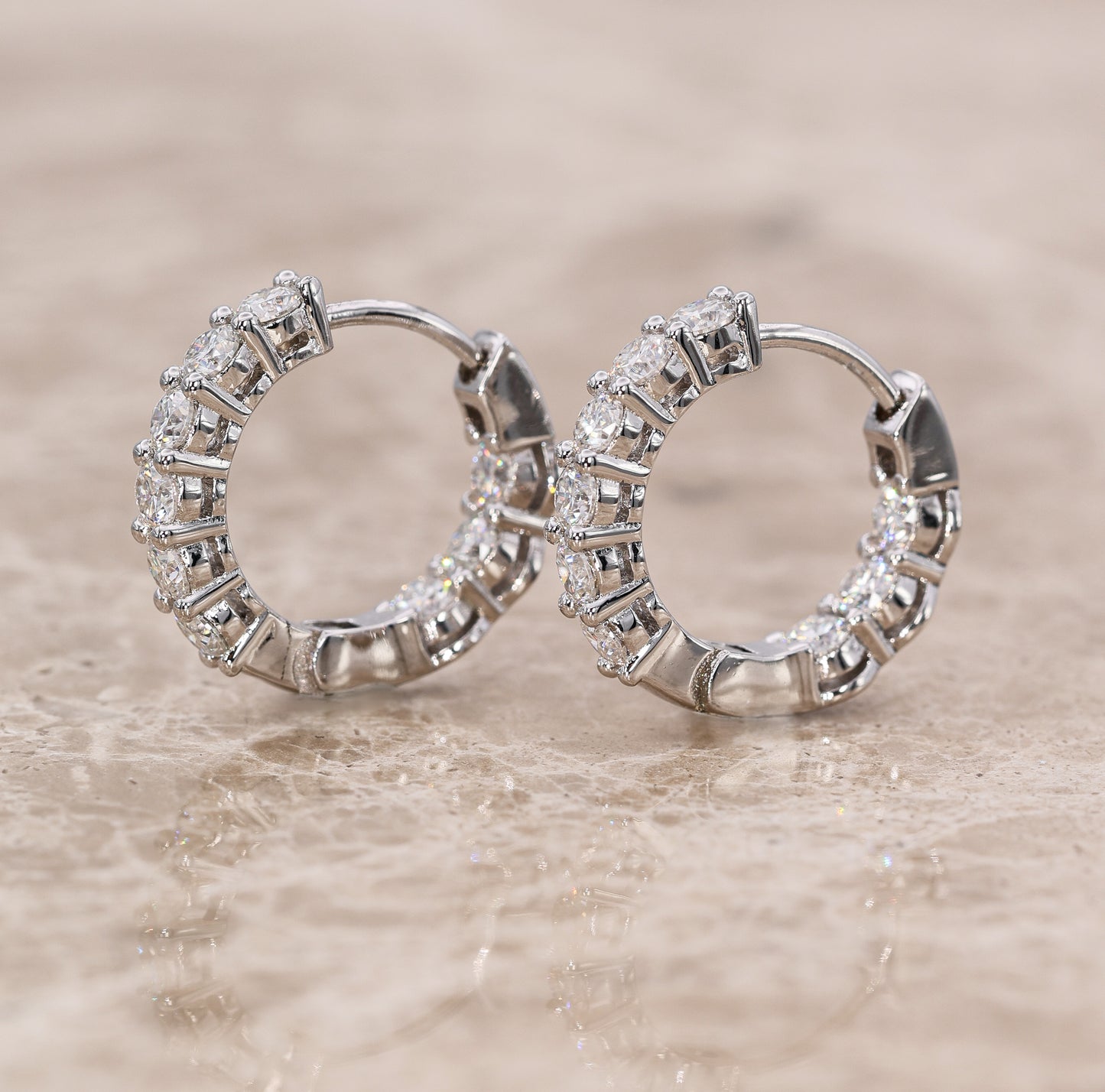 Amaris Moissanite Earrings