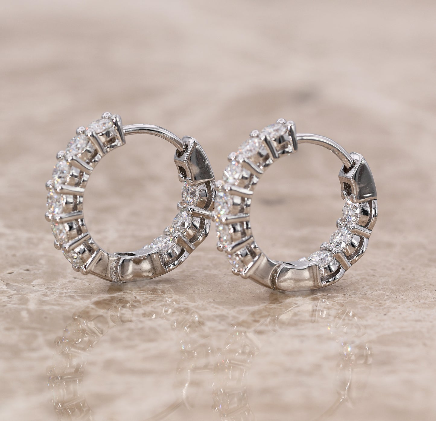 Amaris Moissanite Earrings