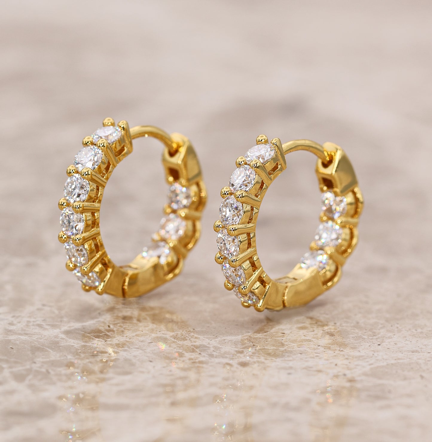 Amaris Moissanite Earrings