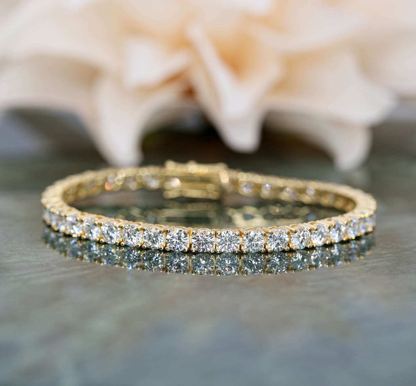 Lumira Moissanite Bracelet 4mm