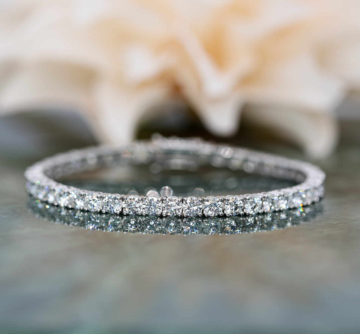Lumira Moissanite Bracelet 4mm